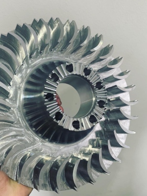 Maschinenbau CNC-Technik Zimmer - Reverse Engineering - Nachbau eines Pumpenrads